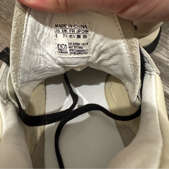 Rick Owens X Adidas Level Runner Low Sneaker in Milk - Picture 12 of 16
